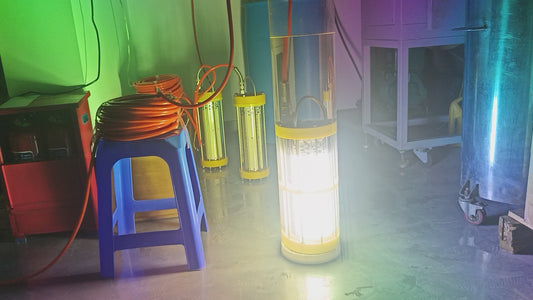 5000W Underwater Fishing Light Include 30M Cable